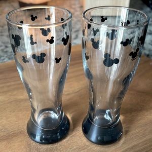 Disney Mickey Juice/Shot Glasses Set of 2! ✨